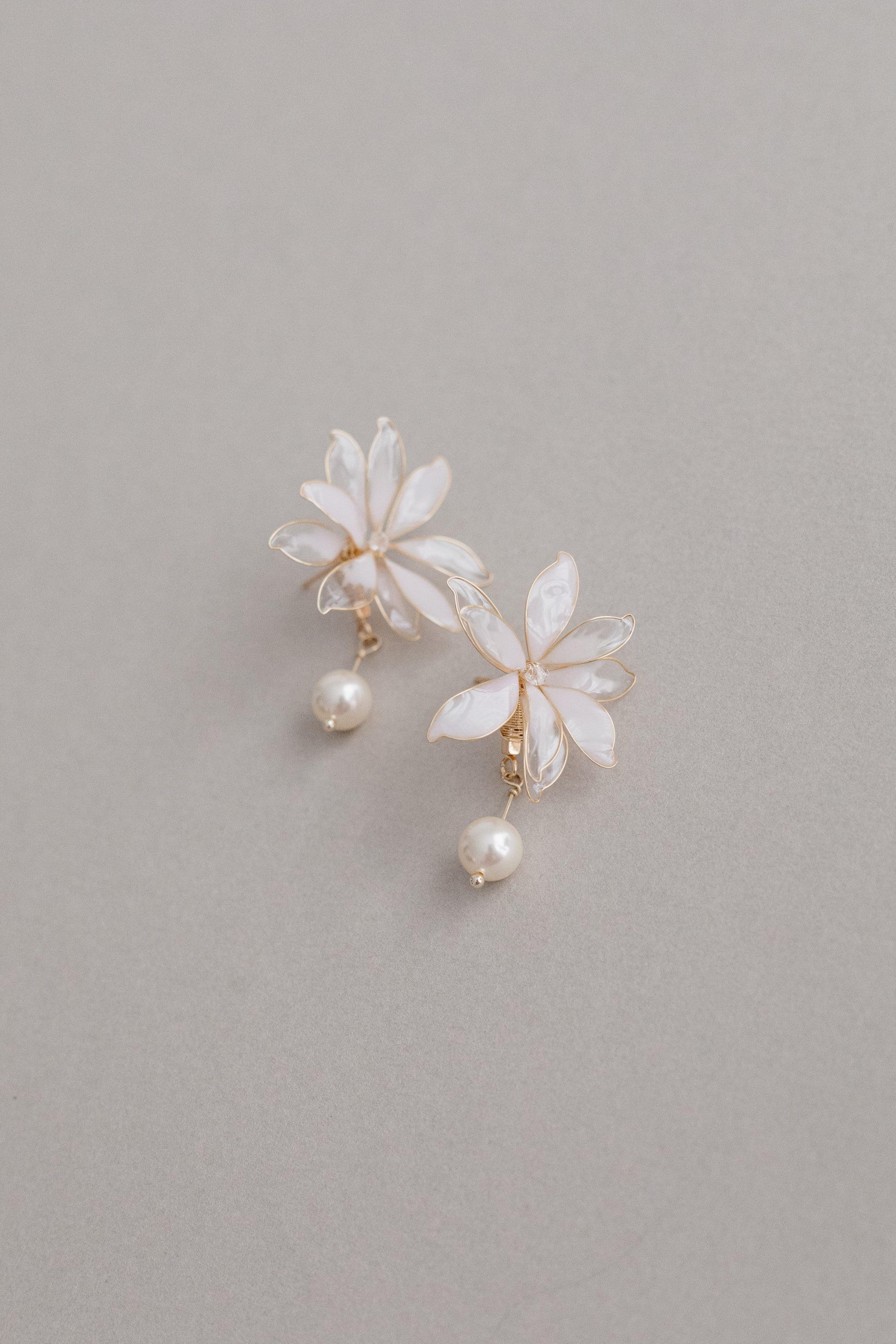 Petal Pearl Earrings
