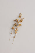 Floral Drape Ear Clips