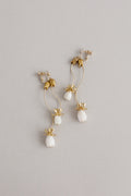 Snow Drop Ear Clips